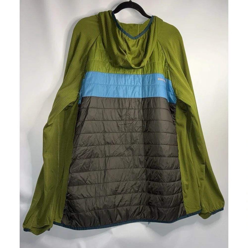 Cotopaxi Capa Hybrid Insulated Hood Jacket - Men's 2XL XXL Green Blue Brown Gray